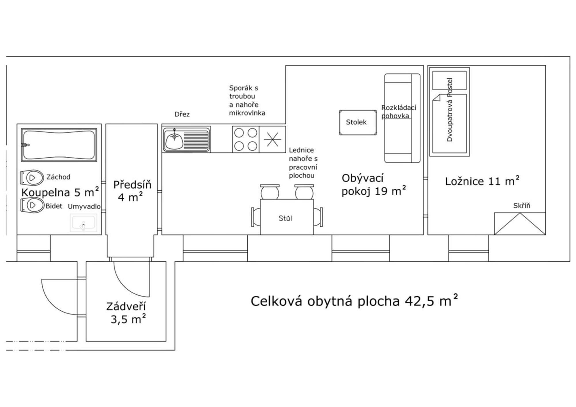 Chata U Vleku Kouty Nad Desnou Loučná nad Desnou Zewnętrze zdjęcie